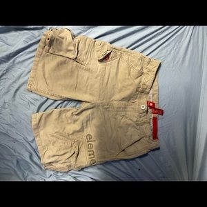 Element brand cargo shorts